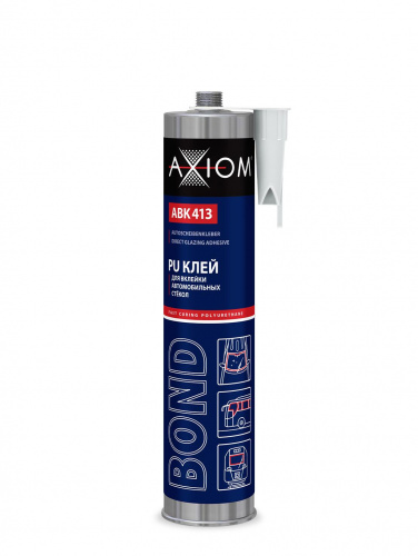 AXIOM ABP413 PU клей для вклейки автомобильных стёкол чёрный 280 мл
