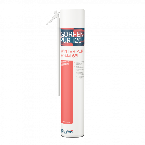 GORFEN® PUR 120 - Бытовая зимняя монтажная пена 65 л