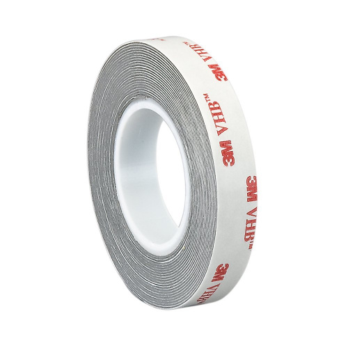 3M VHB RP25F Двусторонняя Монтажная Лента [0,6 мм, серый, 33 м] 9 мм