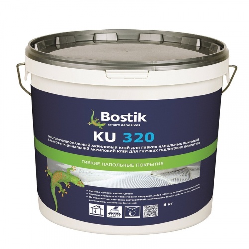 BOSTIK KU320 - Клей для линолеума и ПВХ-покрытий