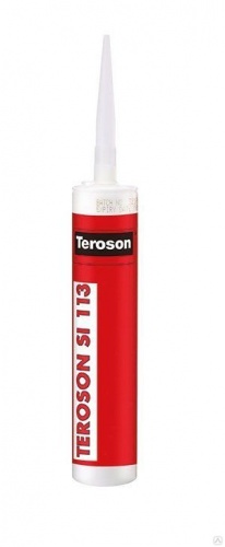 TEROSON SI 113 TP	Силиконовый нейтральный герметик, эластичный, с антигрибковым эффектом.