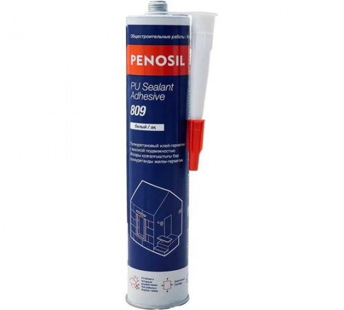 PENOSIL PU Sealant Adhesive 809 клей-герметик полиуретановый 280 мл БЕЛЫЙ