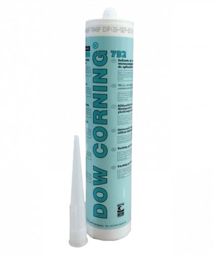 Dow Corning 732 (Dowsil 732) Силиконовый герметик с пищевым допуском 310 мл, черный