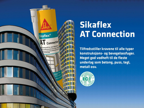 Sikaflex AT-Connection Герметик для наружных работ 300 мл Черный