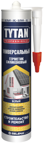 Tytan Professional Универсальный герметик силиконовый 280 мл Коричневый