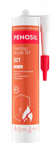 PENOSIL FireStop Acrylic B1 621 герметик акриловый огнестойкий 280 мл белый