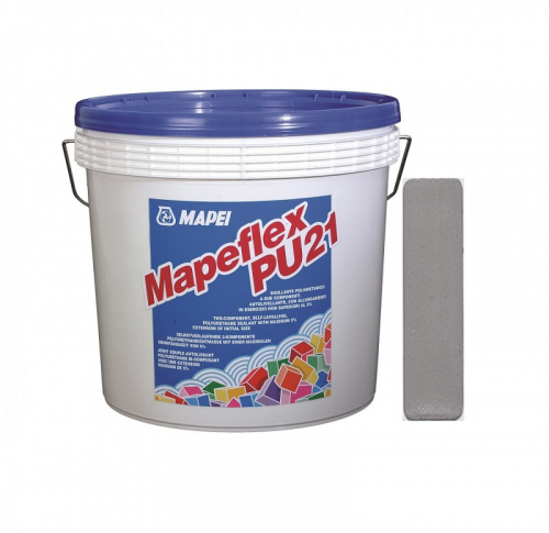 MAPEFLEX PU21 – Самовыравнивающийся полиуретановой герметик 10 кг Черный