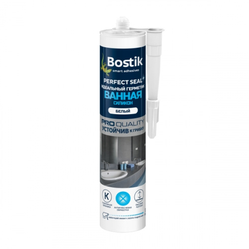 Bostik PERFECT SEAL 280 мл Прозрачный - ВАННАЯ СИЛИКОН