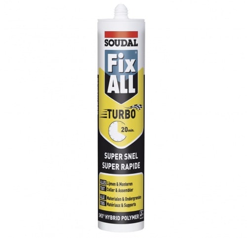 Soudal Fix All Turbo супер быстрый гибридный клей