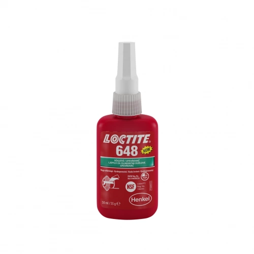 Loctite 648 высокопрочный, термостойкий фиксатор 250 мл