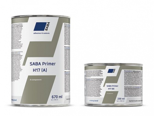 SABA Primer H17 двухкомпонентная эпоксидная грунтовка для пористых поверхностей. 900 мл