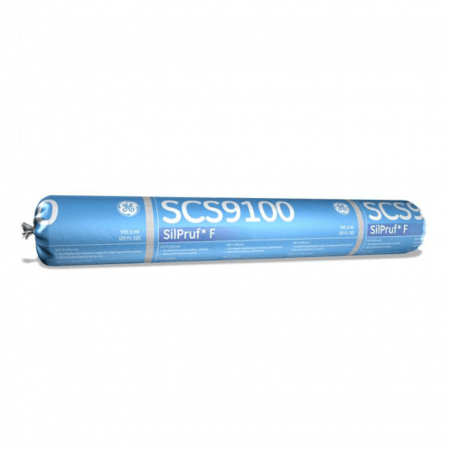 SilPruf F SCS 9100 однокомпонентный, высокопрочный, силиконовый герметик нейтрального отверждения. 600 мл Белый
