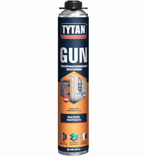 Tytan Professional GUN пена профессиональная всесезонная 750 мл