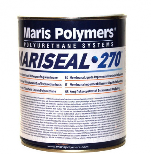MARISEAL 270 Полиуретановая гидроизоляционная мембрана 6 кг Серый