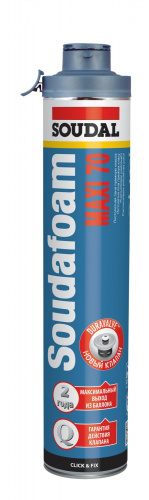 SOUDAFOAM MAXI 70 Click & Fix зимняя пена с увеличенным выходом до 70 л 870 мл