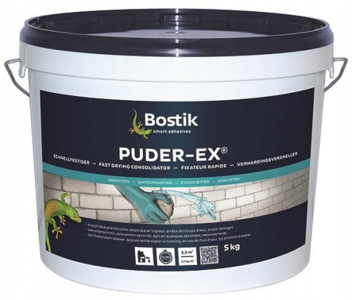 BOSTIK PUDER EX – Гидропломба для ликвидации протечек 15 кг