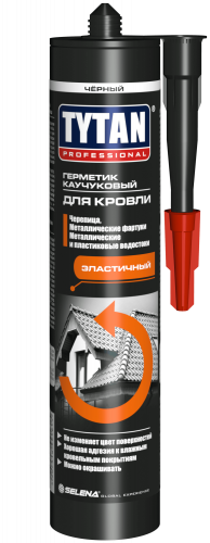 Tytan Professional герметик каучуковый для кровли 310 мл Белый