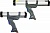 PC COX AIRFLOW 3 SACHET Пневматический пистолет с алюминиевым корпусом для туб 600 мл / картриджей 310 мл.  