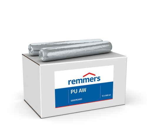Remmers PU AW – Полиуретановый герметик 600 мл Черный