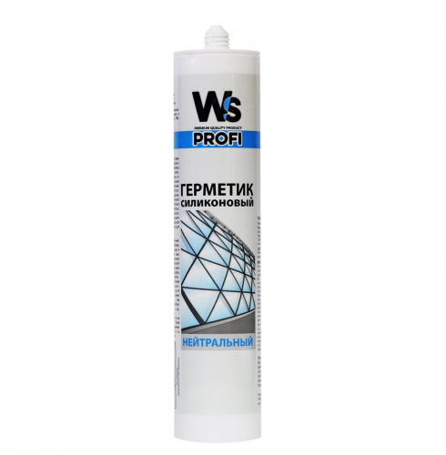 Window System Neutral Silicone - Нейтральный силиконовый герметик 600 мл Черный