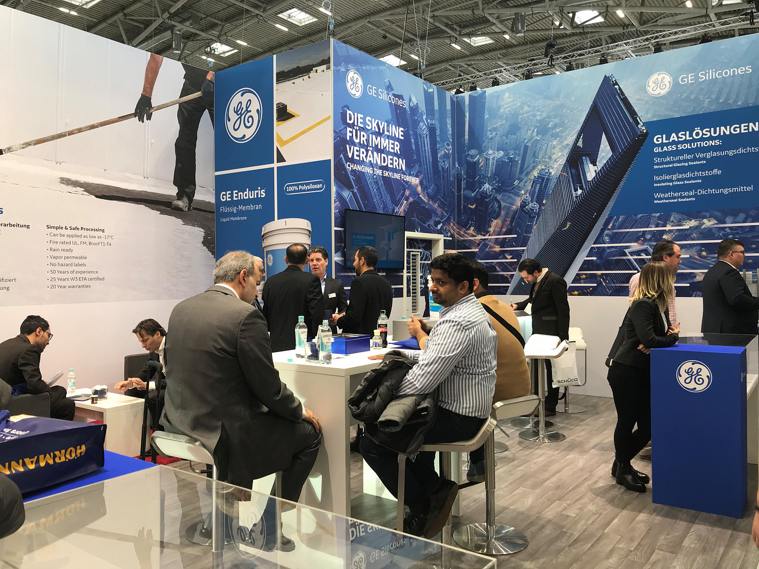 GE Silicone Sealants на выставке BAU2019