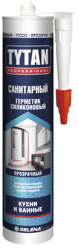 TYTAN Professional Санитарный силиконовый герметик 280 мл Прозрачный