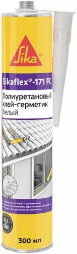 Sikaflex®-171 FC - Эластичный полиуретановый клей-герметик 300 мл Белый - 752096