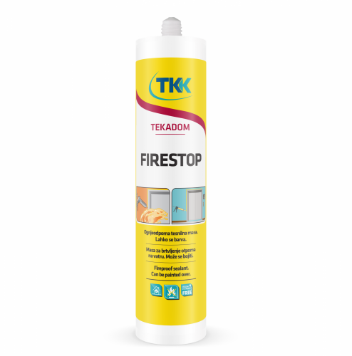 Tekadom Firestop – Противопожарный акриловый герметик - 300 мл