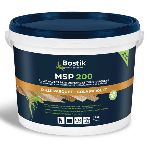 BOSTIK MSP200 – клей на основе мс полимеров для укладки паркета на все виды оснований 7 кг
