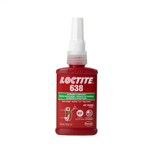 Loctite 638 высокопрочный универсальный вал-втулочный фиксатор 50 мл