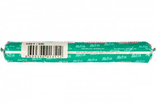 Akfix 637FC - Быстросохнущий полиуретановый герметик 310 мл Серый