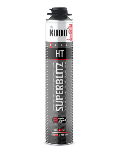 Клей-пена конструкционный профессиональный KUDO SUPERBLITZ HT 1000 мл