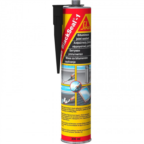 Sika Blackseal-1 Кровельный герметик для швов 300 мл