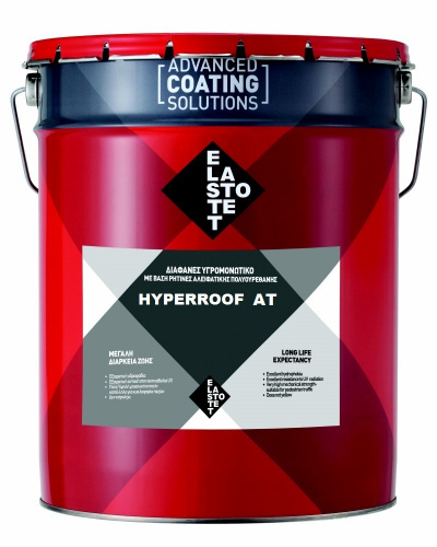 ГИПЕРРУФ АТ – Полиуретановая алифатическая гидроизоляционная мастика 6 кг Серый
