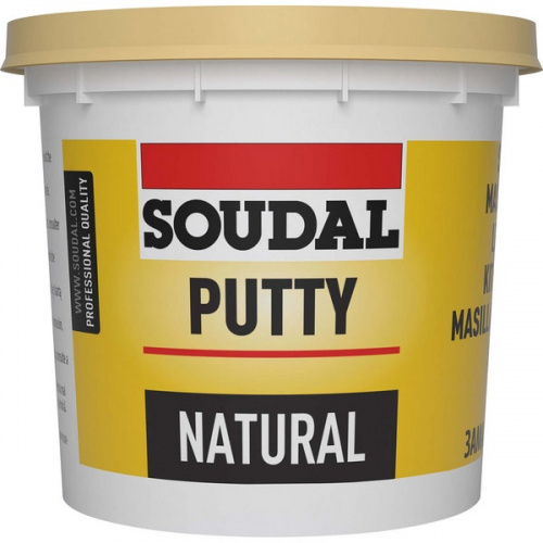  Soudal Putty Natural - оконная замазка
