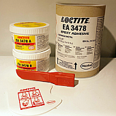 LOCTITE EA 3478 Состав повышенной твердости, шпатлевка. Восстановление изношенных валов, гнезд подшипников, ремонт шпоночных пазов и поврежденных корпусов, заделка трещин в оборудовании.