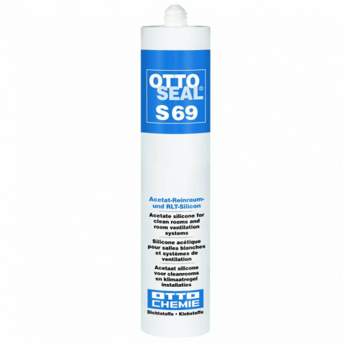 OTTOSEAL S 69 Ацетатный силикон для чистых помещений и систем кондиционирования 310 мл