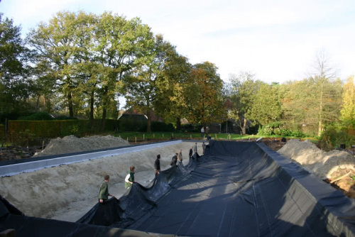 ECOLAN POND LINER – бутилкаучуковая EPDM мембрана для пруда 0,8 мм 9 м