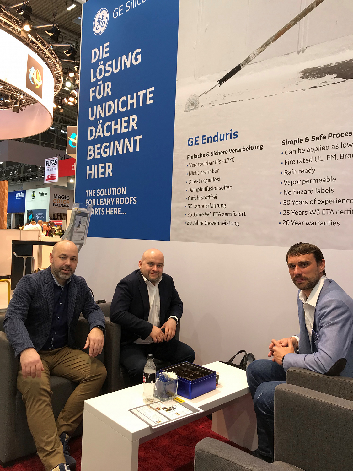 GE Silicone Sealants на выставке BAU2019