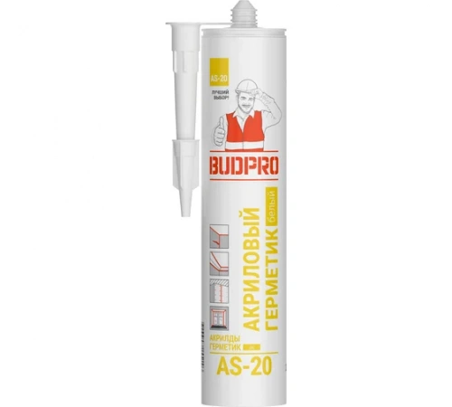 Акриловый Герметик BUDPRO AS-20 белый 240ml
