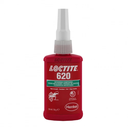 Loctite 620 высокопрочный, термостойкий вал-втулочный фиксатор 50 мл