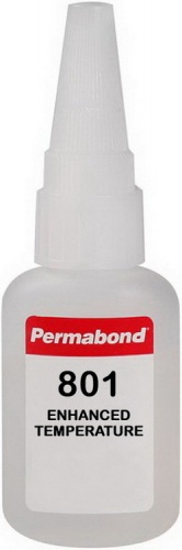 Permabond C801 Цианакрилатный клей для применения с повышенными температурами до +130С