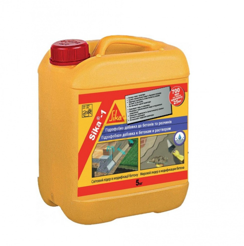 Sika 1 Кольматирующая добавка для строительных растворов 5 л