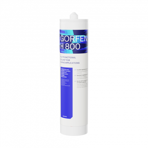 GORFEN® H 800 - Гибридный герметик для судостроительства 600 мл Серый